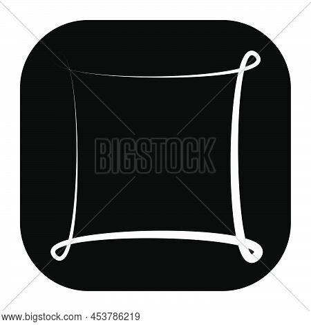 Abstract Geometric Symbol, Icon Vector Graphics, Illustration