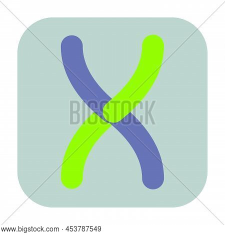 Abstract Geometric Symbol, Icon Vector Graphics, Illustration