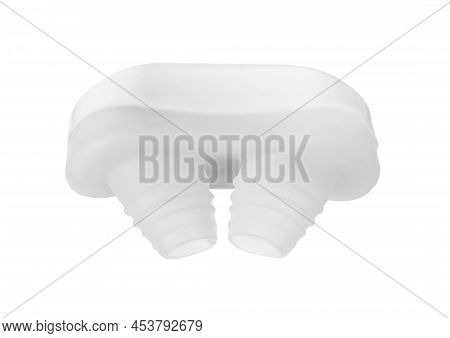 Anti-snoring Device For Nose Isolated On White