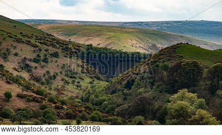 Meldon Dam Reservoir On The West Okement River, Dartmoor National Park, Devon, Uk