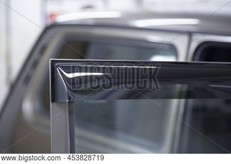 Deflectors For Side Windows Of The Car.car Accessory. Additional Equipment.