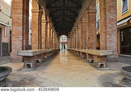 Rimini, Emilia Romagna, Italy: Antica Pescheria, Ancient Fish Market Of The 18th Century Whose Entra
