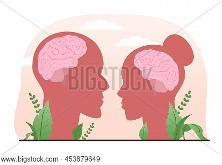 Rationalism Set. Logical And Structural Thinking. Mind Behavior