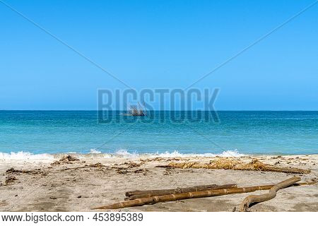 Cahuita National Park, Beautiful Tropical Caribbean Beach, Cahuita, Limon Province, Costa Rica East 
