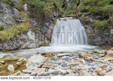 Tweng Waterfall After Mudflow In Lungau, Austria