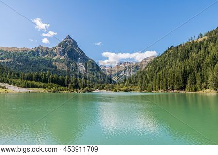 Image Of Lake Schlierersee In Lungau, Austria