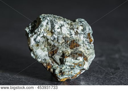 Stone With Little Rock Crystals From Austria