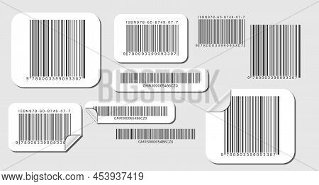 Barcode Set. Bar Code Label. Vector Illustration