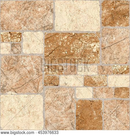 Geometry Stone Marble, Geometry Ceramic Tiles For Floor And Wall.