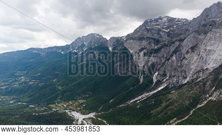 Amazing View Of Mountain In Albanian Alps