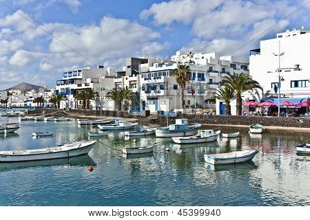 ARRECIFE, SPAIN - JUNE 3, 2012: Charco de San Gines in Arrecife Lanzarote