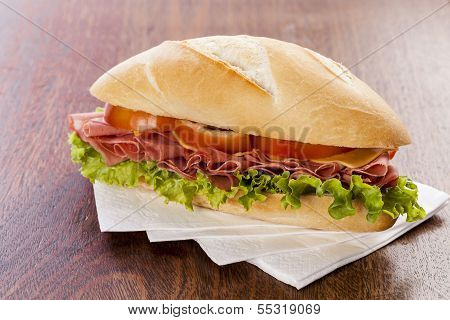 Mortadela Sandwich