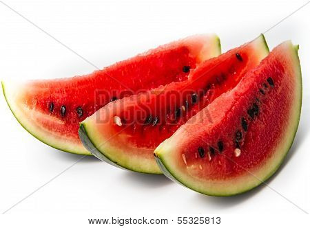 Watermelon Isolated On White Background