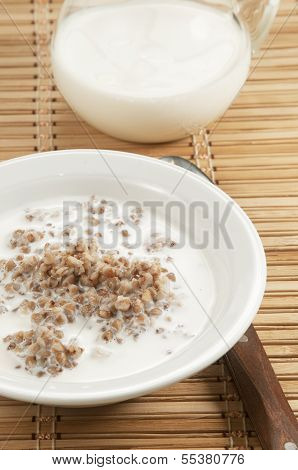 Buckwheat Kasha With Milk