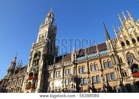 The Rathaus Of Munich
