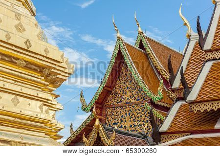 Golden Pagoda in Thailand
