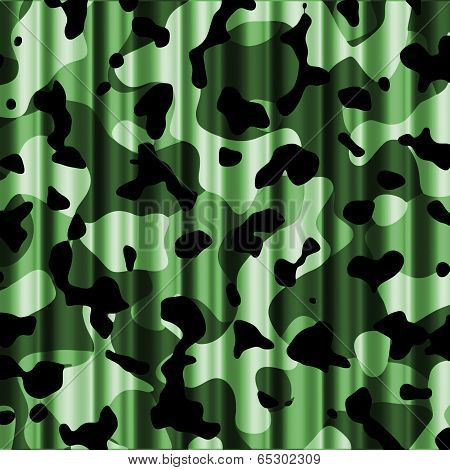 Jungle Camouflage Curtain