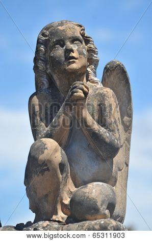 Praying Stone Angel
