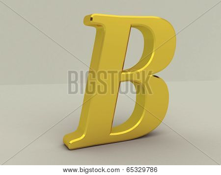 3D alphabet