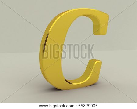 3D alphabet