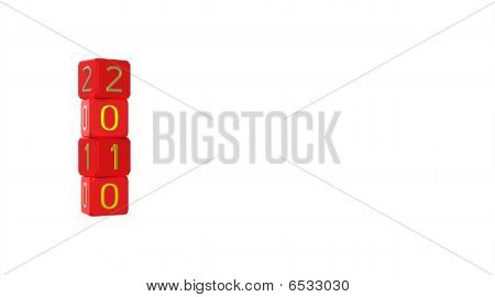 Happy New Year 2010, Dice