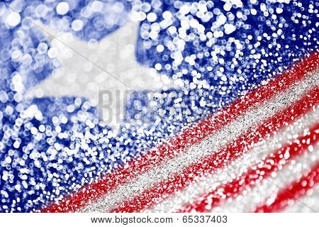 Patriotic American Flag Background