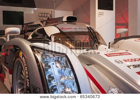 Audi E-tron Quattro Car At Wired Next Fest In Milan, Italy