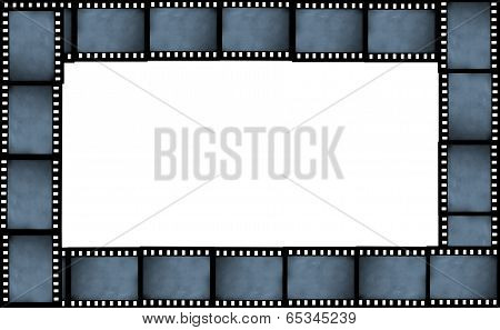 Film Strip Frame Background