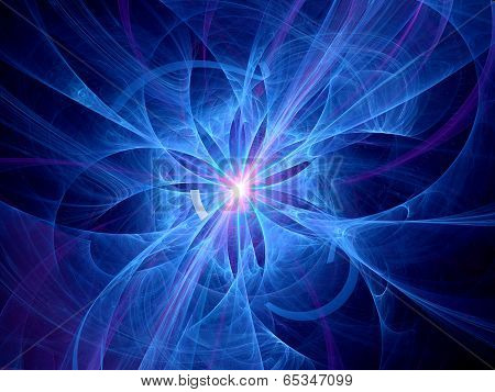 Abstract Blue Thermonuclear Fusion