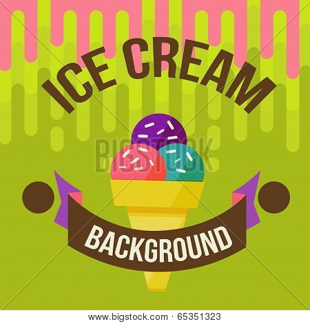 ice cream background