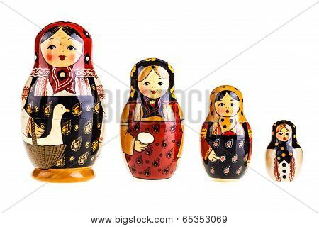 Matryoshka Dolls Family