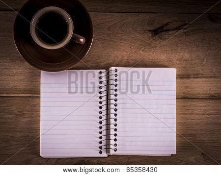 Diary and Coffee