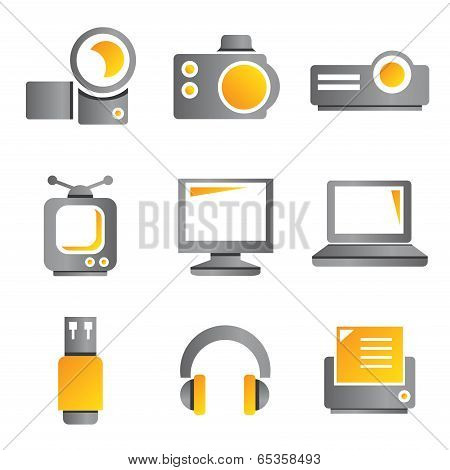 electronic device icons
