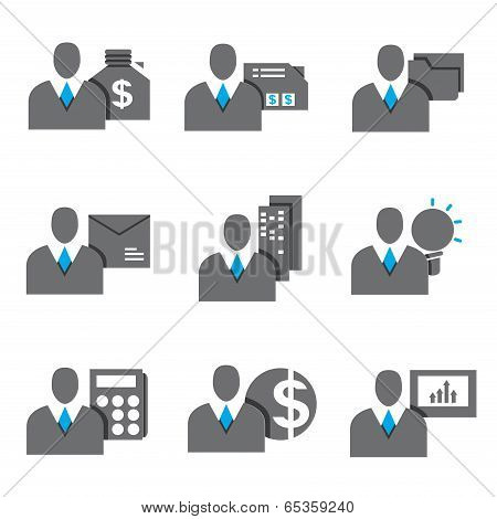 business people icons