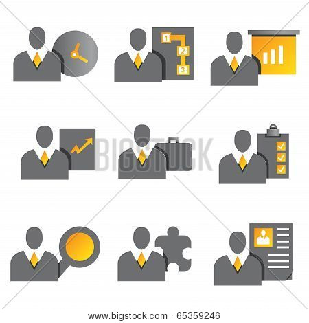 business people icons