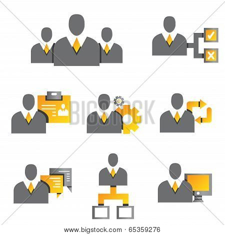 business people icons
