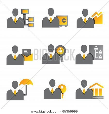 business people icons