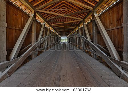 Covered Bridge Interior