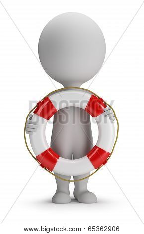 3D Small People - Lifebuoy