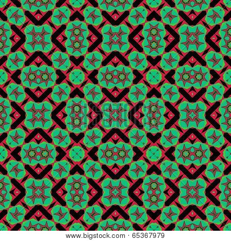 Geometric seamless pattern