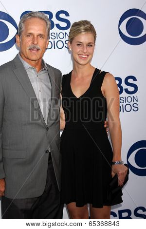 LOS ANGELES - MAY 19:  Gregory Harrison at the CBS Summer Soiree at London Hotel on May 19, 2014 in West Hollywood, CA