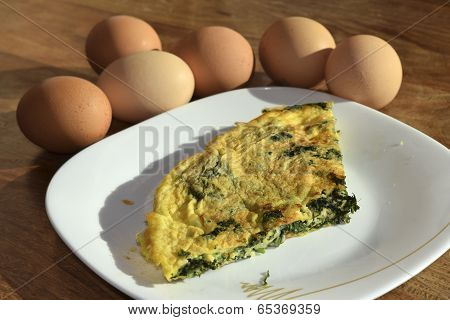 Omelet With Spinach
