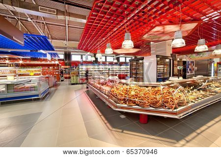 VITEBSK, BELARUS - JULY 19: Shopping center 
