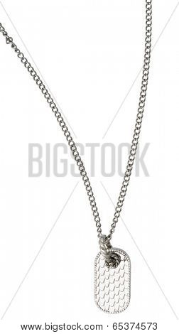 fashion necklace isolated on white