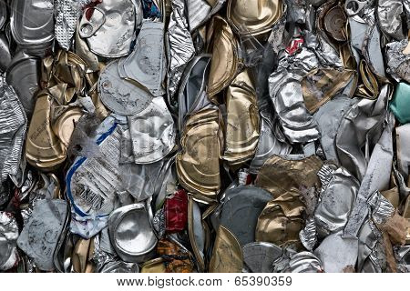 recyling cans