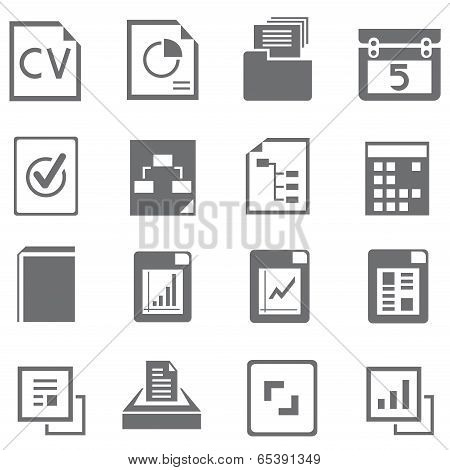 document icons