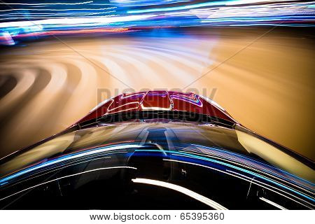 Speeding Car