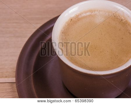 A cup of coffe