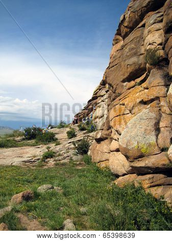 mountain array in asiatic steppe 1