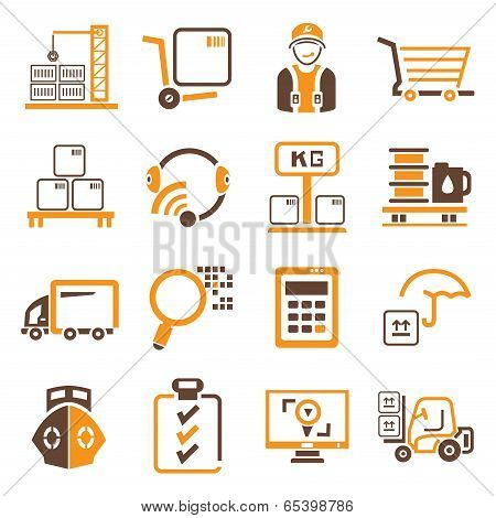 shipping management icons